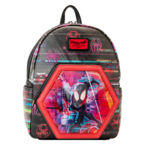 Loungefly Marvel — Mini sac à dos Spider-Verse lenticulaire 27 cm