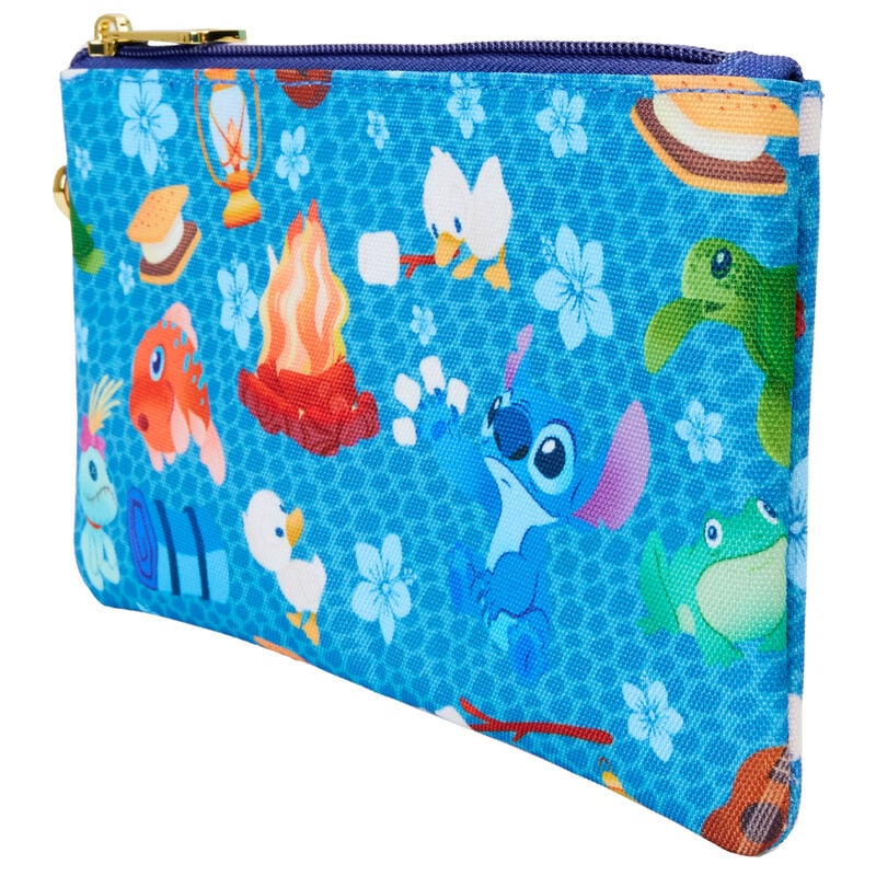 Loungefly Disney — Stitch Camping Cuties wristlet pouch